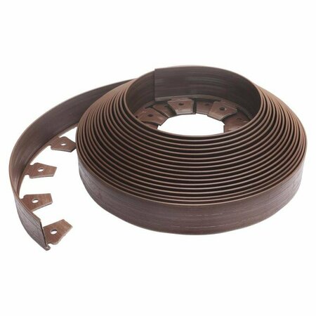 EASYFLEX COILED EDGING BROWN 20ft 3220BRP-20-4